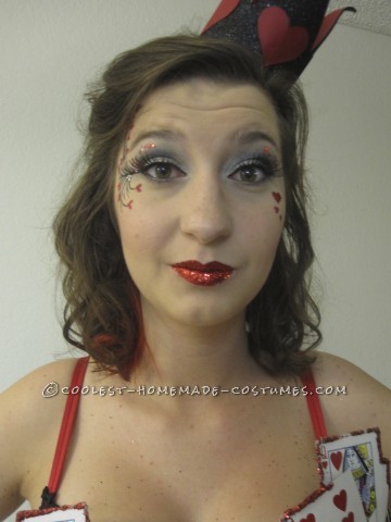 Coolest Homemade Queen of Hearts Costume