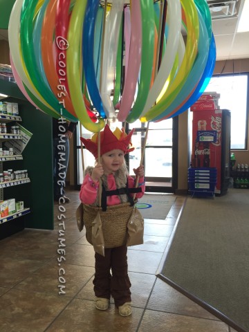 Cool Hot Air Balloon Costume for a Toddler