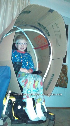 Amazing Rocket Ship Astronaut Wheelchair Costume