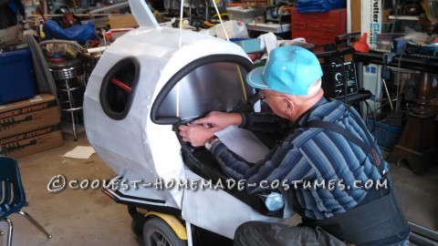 Amazing Rocket Ship Astronaut Wheelchair Costume