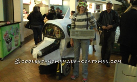 Amazing Rocket Ship Astronaut Wheelchair Costume