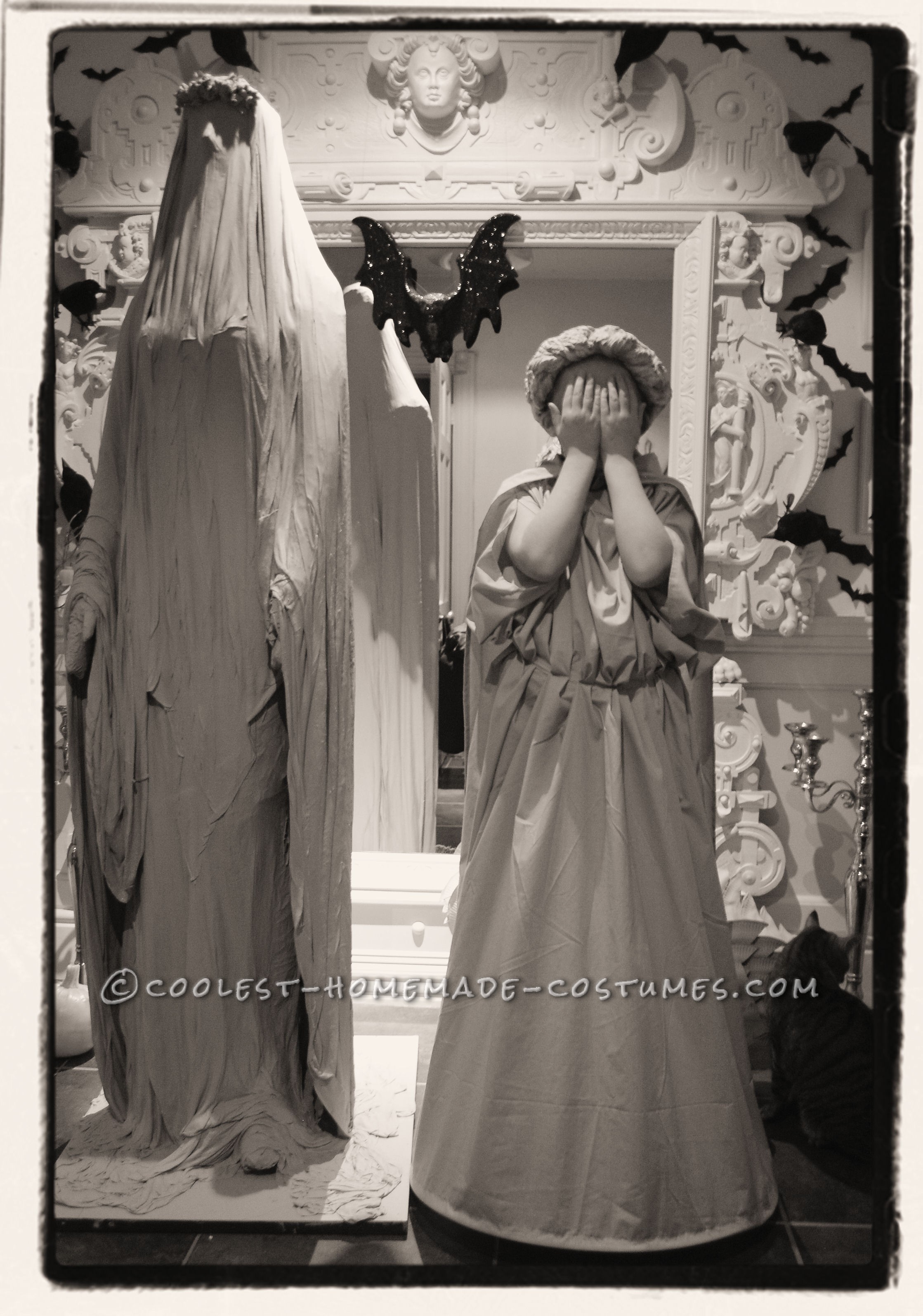Coolest Homemade Weeping Angel Costume