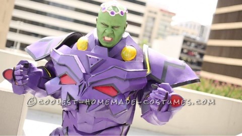 Amazing DIY Foam Armor Brainiac Costume