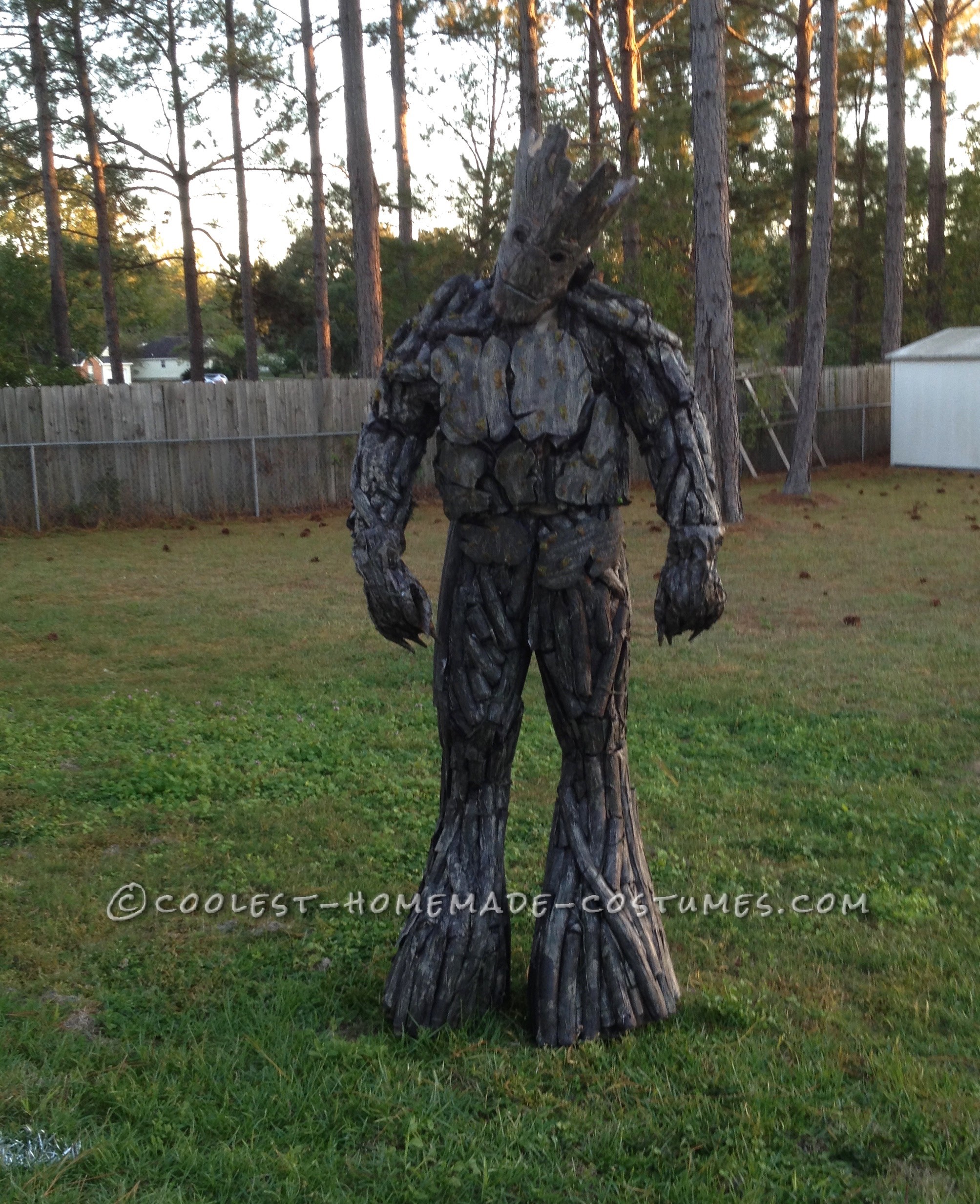 One of a Kind Homemade Groot Costume