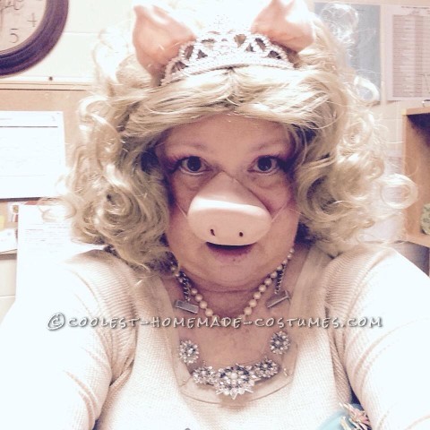 Coolest Homemade Miss Piggy Costume