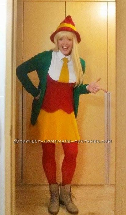 Original Last Minute Ernie Keebler Costume for a Woman