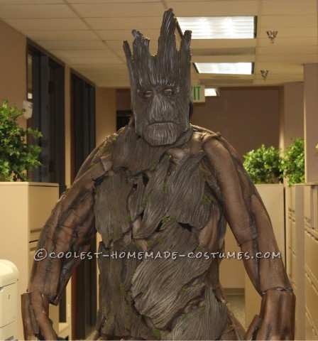 Amazing Homemade Groot Costume