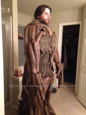 Amazing Homemade Groot Costume