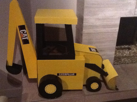 Cool Backhoe Halloween Costume