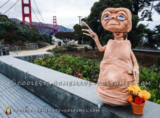 Realistic Homemade E.T. Costume