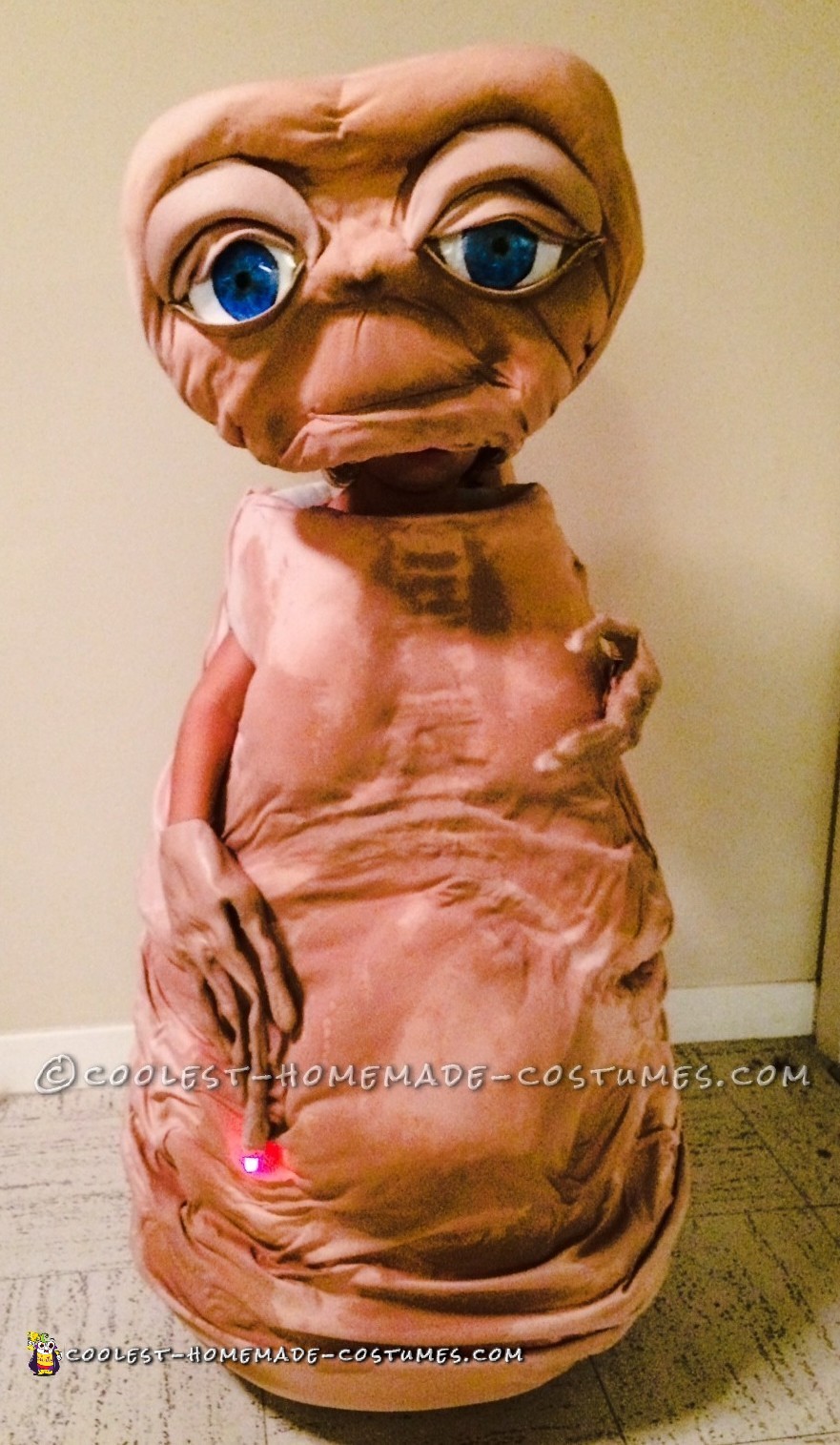 Realistic Homemade E.T. Costume