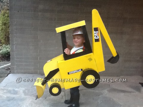 Cool Backhoe Halloween Costume