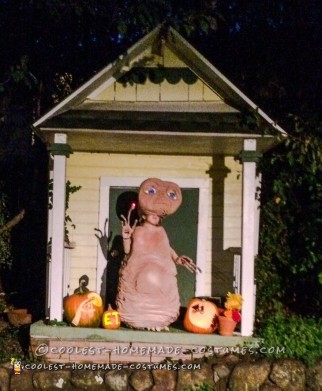 Realistic Homemade E.T. Costume