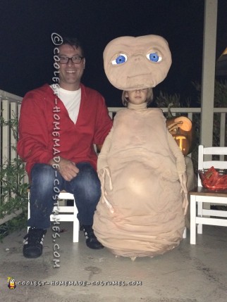 Realistic Homemade E.T. Costume