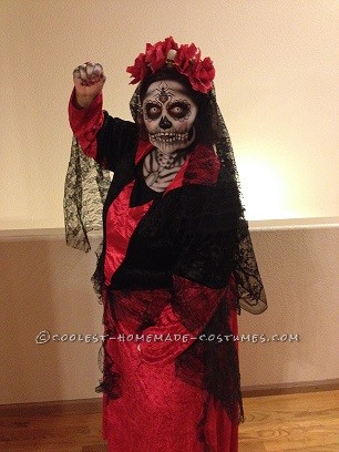 Incredible Dia De Los Muertos (Day of the Dead) Couples Costume