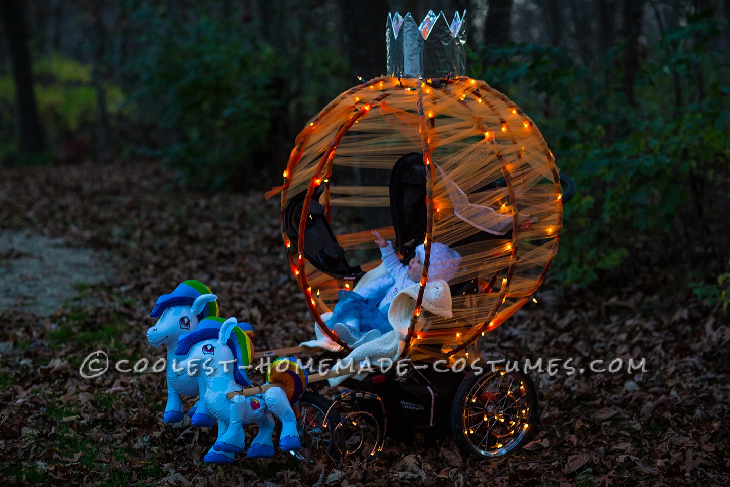 Infant Cinderella and Pumpkin Carriage