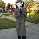 Original Inspector Gadget Costume with Copter and Hand Pop-Up