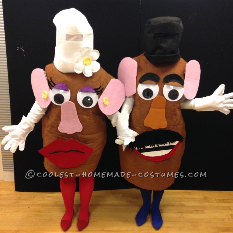 Coolest Interactive Mr. and Mrs. Potato Head Costumes