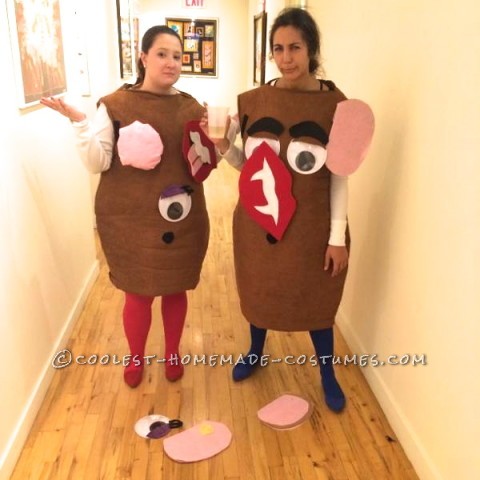 Coolest Interactive Mr. and Mrs. Potato Head Costumes