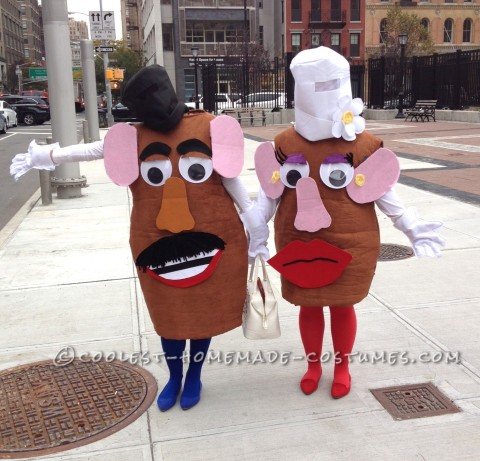 Coolest Interactive Mr. and Mrs. Potato Head Costumes