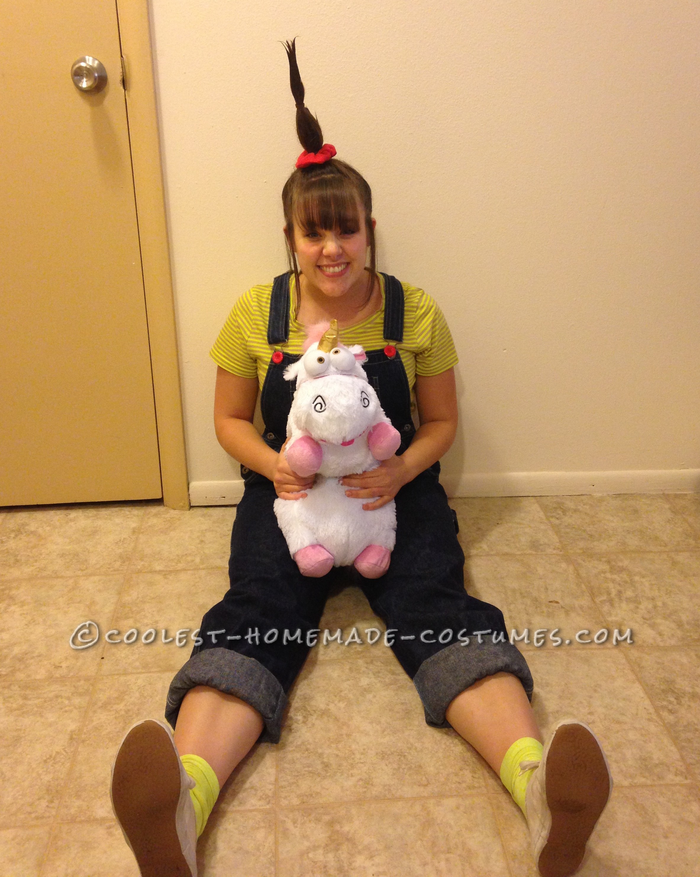 Homemade Costume for Agnes - the Cutest Child Ever, Featured in Despicable Me