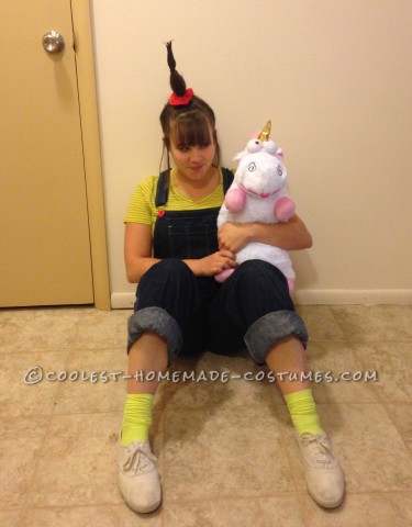 Homemade Costume for Agnes - the Cutest Child Ever, Featured in Despicable Me