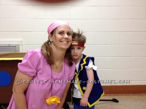 Jake and The Neverland Pirates Costume with Izzy and Cubby