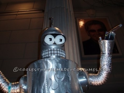 Coolest Homemade Bender from Futurama Costume