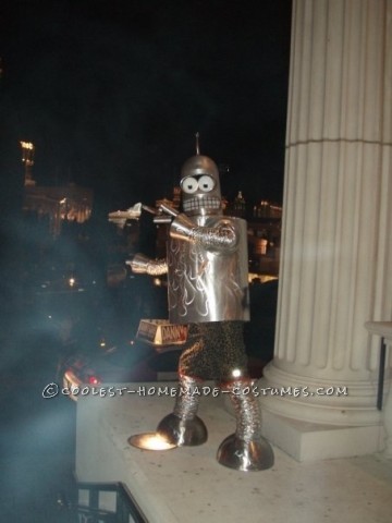 Coolest Homemade Bender from Futurama Costume
