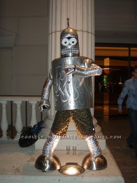 Coolest Homemade Bender from Futurama Costume