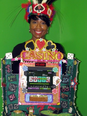 Cool Lady Luck Working Casino Costume