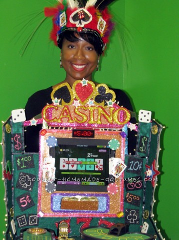 Cool Lady Luck Working Casino Costume