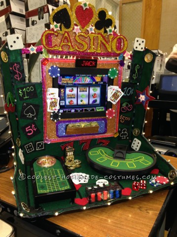 Cool Lady Luck Working Casino Costume