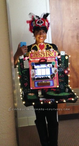 Cool Lady Luck Working Casino Costume