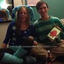 Last Minute Blues Clues Adult Couple Costume