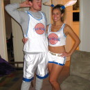 Last-Minute Space Jam Bugs Bunny and Lola Bunny Couple Costume
