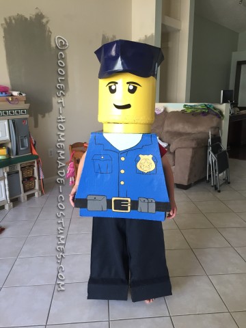 Cool Father/Son Costume: Lego City Police Officer and Burglar