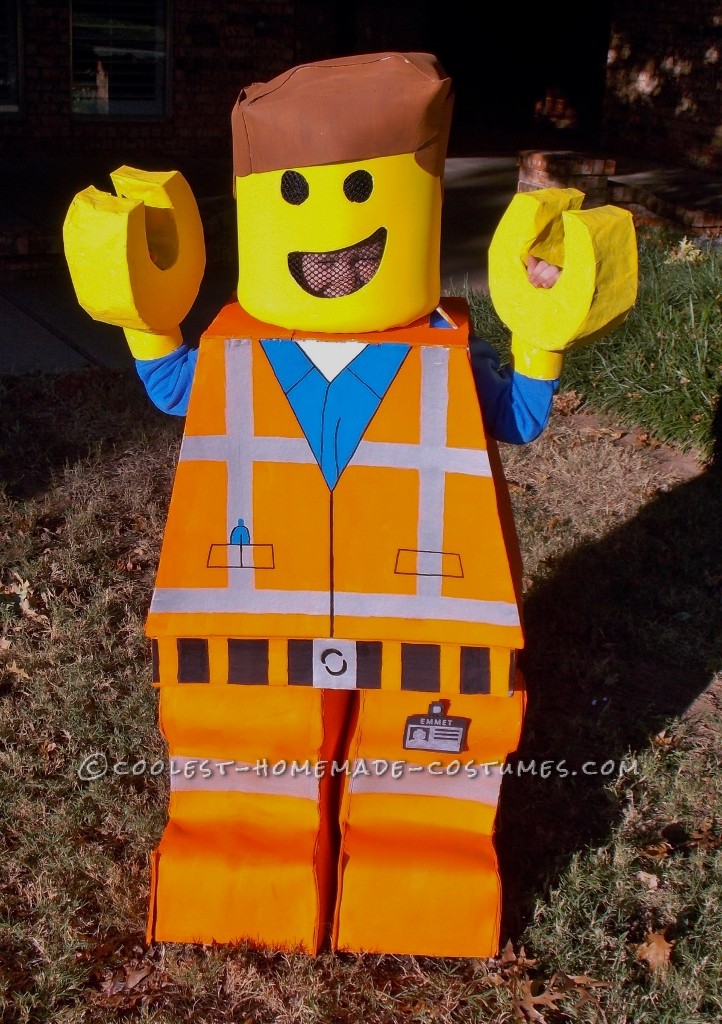 Coolest Homemade Lego Emmet Costume