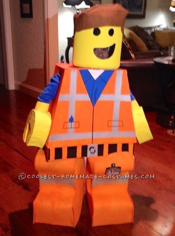 Coolest Homemade Lego Emmet Costume