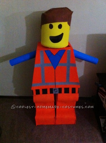 Coolest Homemade Lego Emmet Costume