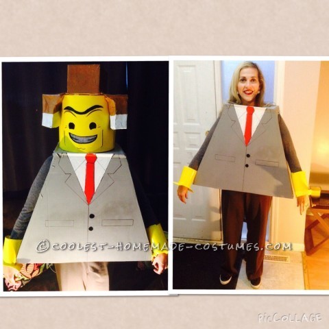 Homemade Family Lego Movie Costume