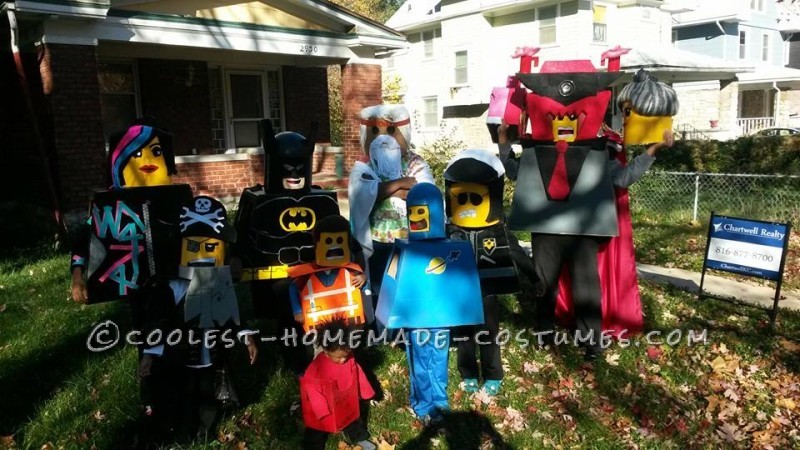 Lego Movie Family Costumes