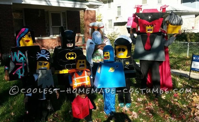 Coolest Family Lego Movie Costumes