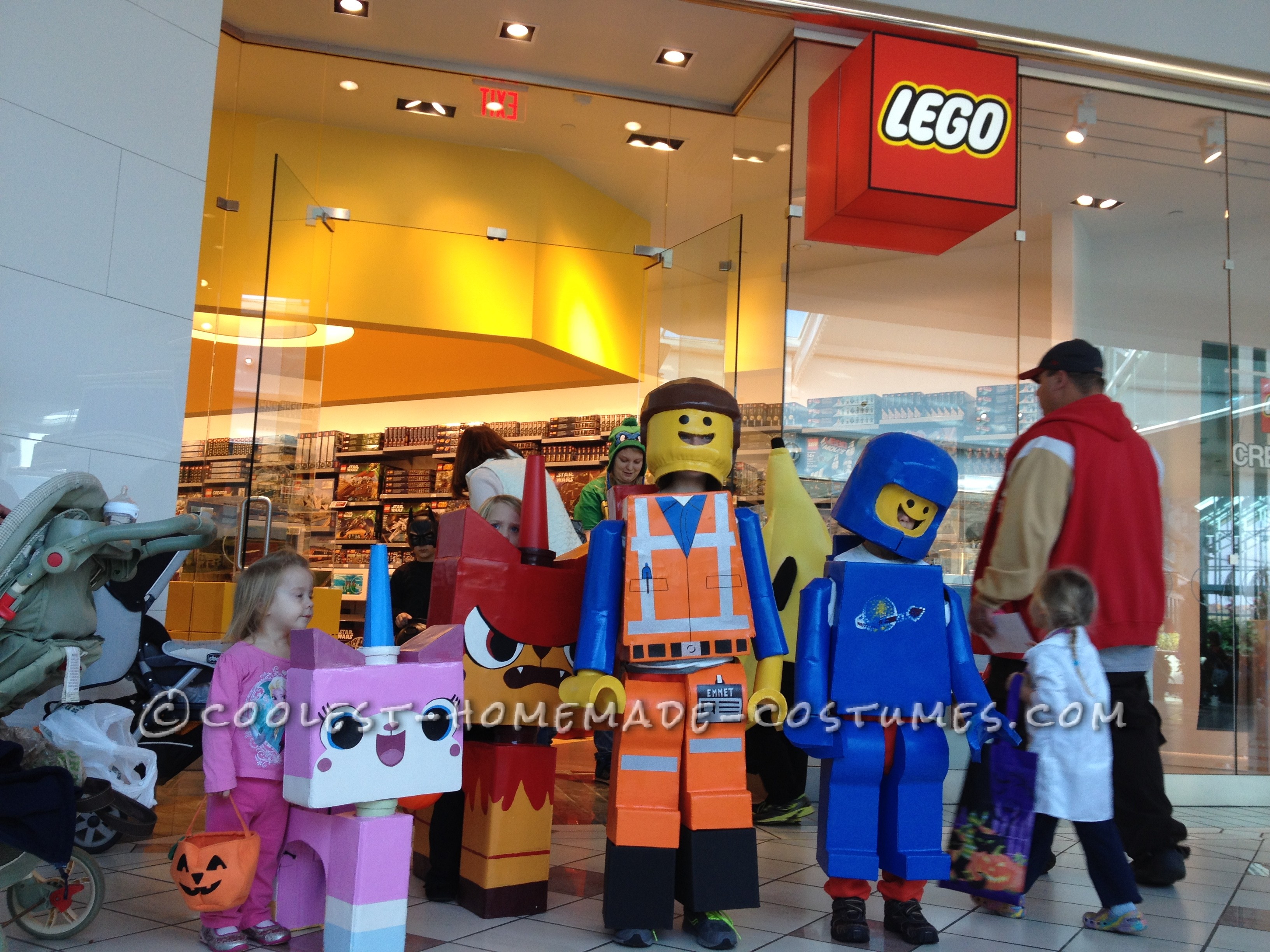 Lego's Come To Life Group Costume