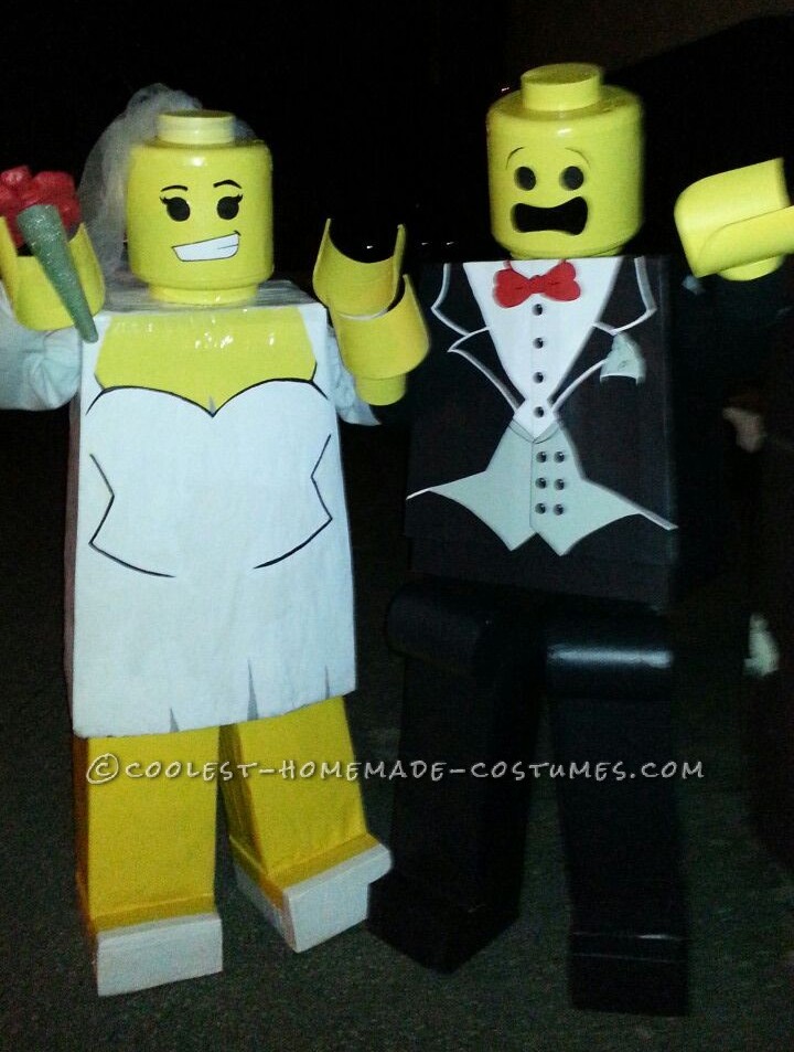 Prize winning DIY Lego People Costumes