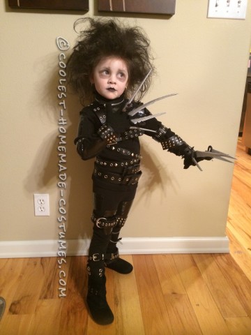 Little Edward Scissorhands Halloween Costume