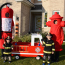 Coolest Fireman Family Costumes: Little Heroes with Big Hoses