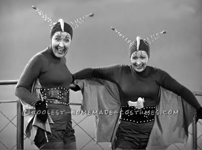 Lucy and Ethel Costumes as the Women from Mars