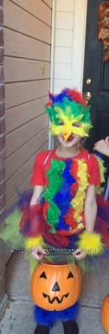 Colorful Macaw Bird Costume