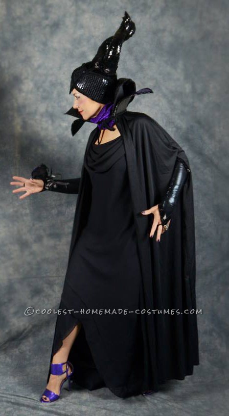 Homemade Maleficent Goes to the Prom Costume